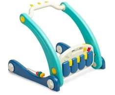 Toyz 2IN1 STUMDUKAS SU MUZIKINIU KILIMĖLIU MĖLYNA