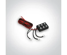 2m kabelis 350/500mA, 89006A/EXT. Tinkamas visiems 700mA LED laikikliams su greito sujungimo sistema
