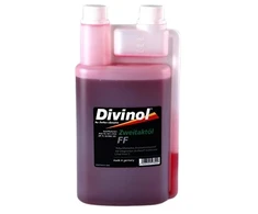 Divinol 2T pusiau sintetinė 1L su doz Raudona.API TC, JASO FD, 1:50