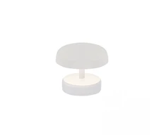 2W LED įkraunamas stalo šviestuvas, baltas, 3000K, dimeriuojamas, IP44, E401