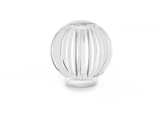 2W LED įkraunamas stalo šviestuvas DIAMOND, skaidrus, 3000K, dimeriuojamas, 343488