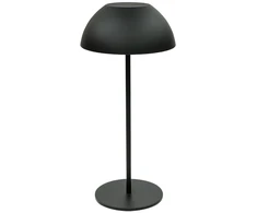 2W LED įkraunamas stalo šviestuvas, juodas, 2700K, dimeriuojamas, IP44, E485