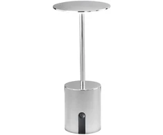 2W LED įkraunamas stalo šviestuvas LIBERTY, chromo sp., dimeriuojamas, IP44