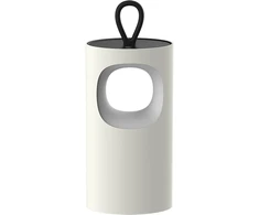 2W LED įkraunamas stalo šviestuvas, matinės baltos sp., 2700K, dimeriuojamas, IP44, E483