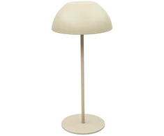 2W LED įkraunamas stalo šviestuvas, smėlio sp., 2700K, dimeriuojamas, IP44, E486