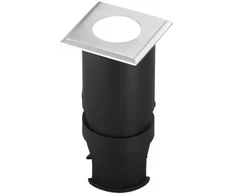 2W LED įleidžiamas į grindinį šviestuvas IMPACT, nikelio sp., 4000K, IP67