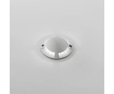 2W LED įleidžiamas į grindinį šviestuvas ELMO, sidabro sp., 3000K, IP65