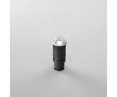 2W LED įleidžiamas į grindinį šviestuvas STEP, nikelio sp., 3000K, IP67