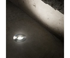 2W LED įleidžiamas į žemę lauko šviestuvas ROCKET, plieno sp., 3000K, IP67, 370989