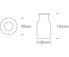 2W LED įleidžiamas į žemę šviestuvas, nerūdijančio plieno sp., 3000K, IP67, 69028A/W