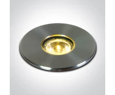 2W LED įleidžiamas į žemę šviestuvas, nerūdijančio plieno sp., 3000K, IP67, 69028A/W