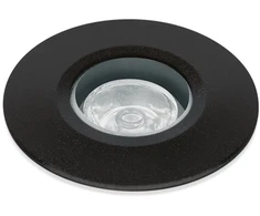 2W LED įleidžiamas lauko šviestuvas CNC 25 2.0 T, juodas, 3000K