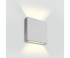 2W LED įleidžiamas sieninis lauko šviestuvas, baltas, 3000K, 68074B/W/W