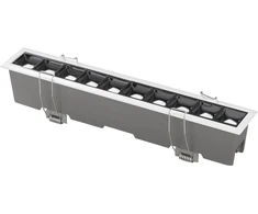 2W LED įleidžiamas šviestuvas SINKRO, baltas, CCT