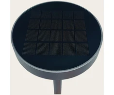 2W LED įsmeigiamas lauko šviestuvas, tamsiai pilkas, 3000K, IP54, su saulės baterija ir judesio davikliu, E449