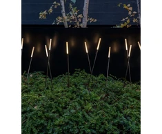 2W LED įsmeigiamas/pastatomas šviestuvas LINFA 210, juodas, 3000K