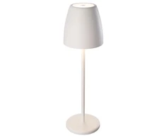 2W LED pastatomas lauko šviestuvas, baltas, 3000K, dimeriuojamas, su baterija, E193