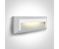 2W LED sieninis šviestuvas, baltas, 2700/3300/4000K, IP65, 67388C/W/V