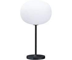 2W LED stalo šviestuvas VENEZIA S, juodos/baltos sp., 2700K, IP54, su baterija