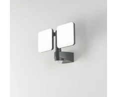 2x10W LED prožektorius su judesio davikliu SAT, antracito sp., 4000K, IP54