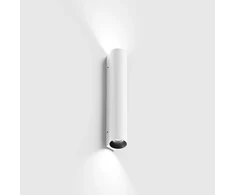 2x3,3W LED sieninis šviestuvas TUB S 200, baltas, 3000K, 60°, šviečia į viršų ir į apačią