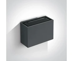 2x3W LED sieninis šviestuvas, antracito sp., 3000K, 67374/AN/W