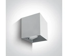 2x3W LED sieninis šviestuvas, baltas, 3000K, 67398C/W/W