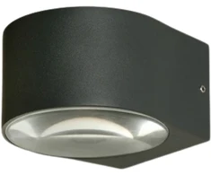2x6W LED sieninis šviestuvas ANIA, antracito sp., 3000K, IP65, A2060100GR