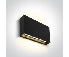 2x6W LED sieninis šviestuvas, antracito sp., 2700/3300/4000K, IP65, šviečia į viršų ir į apačią, 67472/AN/V