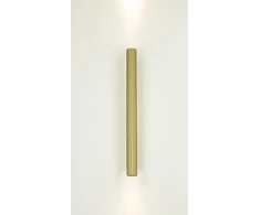 2x6W LED sieninis šviestuvas, žalvario sp., 3000K, 25219