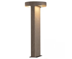 2x8W LED pastatomas lauko šviestuvas, pilkas, 3000K, IP65, E384