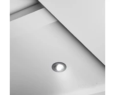 3/5/7W LED įleidžiamas pakreipiamas šviestuvas BRINO, juodas, 3000/4000/6500K