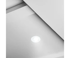 3/5/7W LED įleidžiamas pakreipiamas šviestuvas BRINO, baltas, 3000/4000/6500K