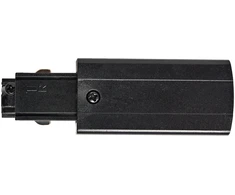 3 fazių bėgelio kairysis užbaigimas su užmaitinimu NEXTRACK NT, juodas