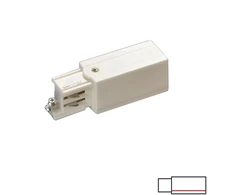 3 fazių bėgelių dešinysis sujungimas, baltas, 6CON411601DB