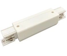 3 fazių bėgelių tiesus sujungimas, baltas, 6CON411605B