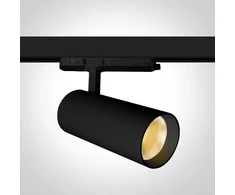 30/35/40W LED akcentinis šviestuvas į 3 fazių bėgelius, juodas, 3000/3500/4000K, 65606DT/B/V