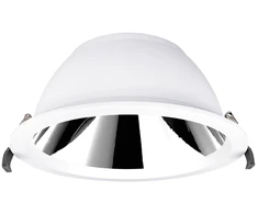 30/36/42W LED įleidžiamas šviestuvas COMFORT, baltas, 3000/4000K, 60°, IP44, DALI, UGR19