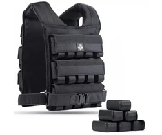 30 kg Svorinė treniruočių liemenė su skriemuliais W30B | DBX Bushido