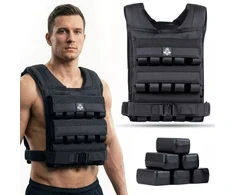 30 kg Svorinė treniruočių liemenė su skriemuliais W30B | DBX Bushido