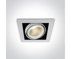 30W įleidžiamas šviestuvas, baltas, 3000K, 51130/W/W