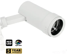 30W LED akcentinis šviestuvas į 3 fazių bėgelius NEXTRACK VISION, baltas, 3000/4000/5000K, 30-60°