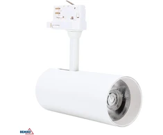 Bemko 30W LED akcentinis šviestuvas į 3 fazių bėgelį VERKO, baltas, 4000K