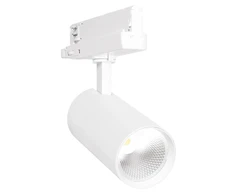 30W LED akcentinis šviestuvas į 3 fazių bėgelius TRACKLIGHT SPOT, baltas, 4000K, 24°, DALI