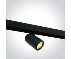 30W LED akcentinis šviestuvas į magnetines sistemas, juodas, 3000/4000K, reguliuojamas, DALI, 42114CL/B/V