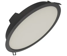 30W LED įleidžiama panelė DOWNLIGHT IP44 GEN2, juoda, 6500K, 100°