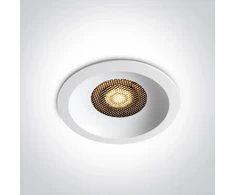 30W LED įleidžiamas šviestuvas, baltas, 3000/3500/4000K, su filtru nuo akinimo, 10130DH/W/V