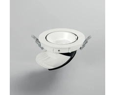 30W LED įleidžiamas šviestuvas DELTA, baltas, 4000K