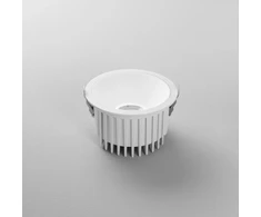 30W LED įleidžiamas šviestuvas QUANTUM, baltas, CCT