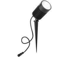 30W LED įsmeigiamas lauko šviestuvas HAYDON, juodas, CCT, IP67